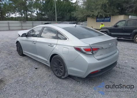 2017 Hyundai Sonata Hybrid Se z USA, uszkodzony, nr VIN KMHE24L19HA057357
